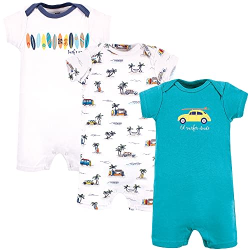 Hudson Baby Unisex Cotton Rompers