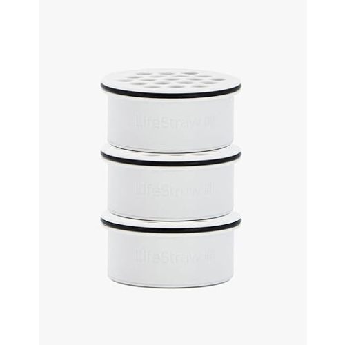 LifeStraw Home – Activated Carbon + Ion Exchange Replacement Filter for Protection Against tap Water contaminants Including microplastics, PFAS and 30+ contaminants