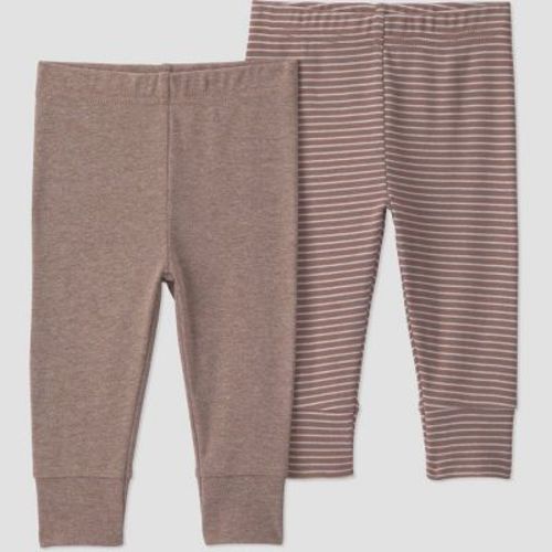 Carter's Just One You® Baby Boys' 2pk Pull-On Pants - Brown 3M