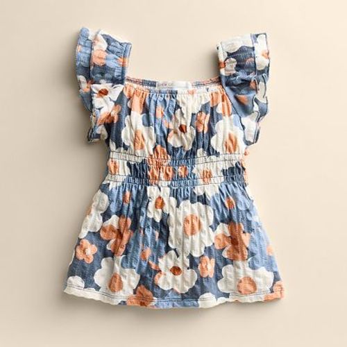 Baby & Toddler Girl Little Co. By Lauren Conrad Double Flutter Top