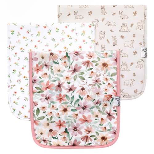 Premium Burp Cloths - Natalie