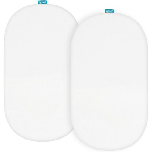 Shop by Size - Bassinet Sheet, 2 Pack, 100% Organic Cotton