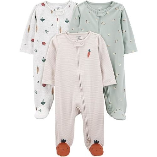 Simple Joys by Carter's Baby 3-Pack Neutral Sleep and Play