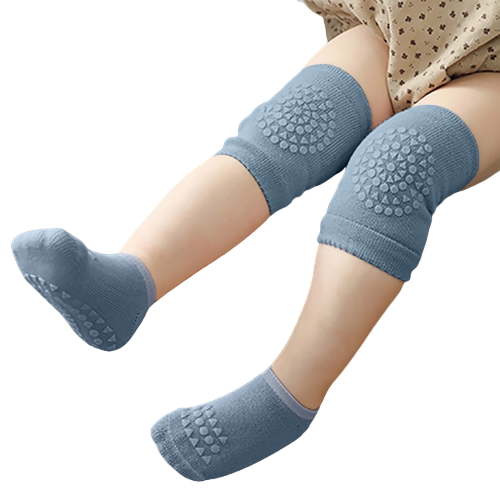 ZACPNCV Baby Knee Pads for Crawling No Slip Unisex Baby Knee Protectors Toddler Knee Pads Gift Idea for Baby Blue 0-1 Years