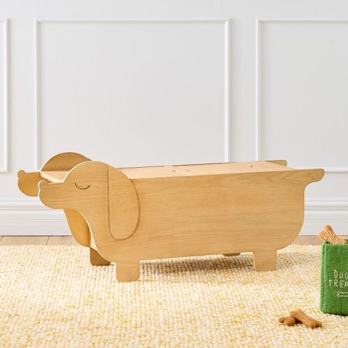 Dachshund Storage Bench