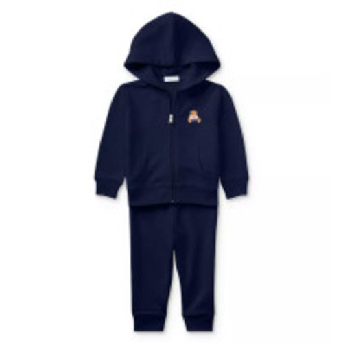 Boys' Polo Bear Hoodie & Pants Set - Baby