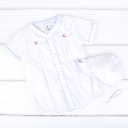 Embroidered Baseball Bubble with Hat