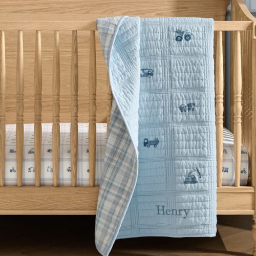 Bria Hammel Construction Baby Quilt