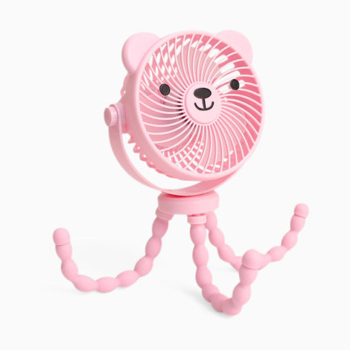 Itzy Breeze 3-Speed Stroller Fan - Pink