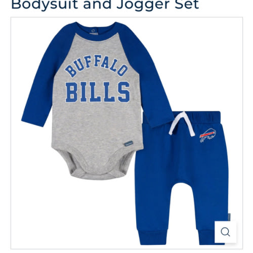 2-Piece Baby Neutral Buffalo Bills Bodysuit and Jogger Set – Gerber Childrenswear
