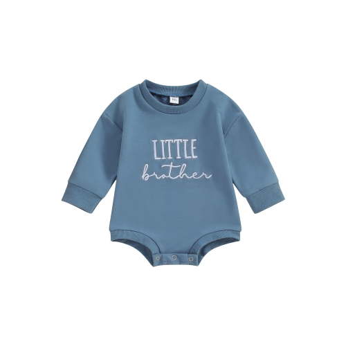 Big Brother Little Brother Matching Outfits Baby Boy Crewneck Sweatshirt Infant Long Sleeve Pullover Top Shirt Fall Clothes