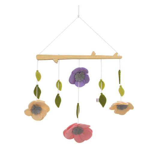 ED Ellen DeGeneres Painterly Floral Nursery Ceiling Mobile | Wayfair