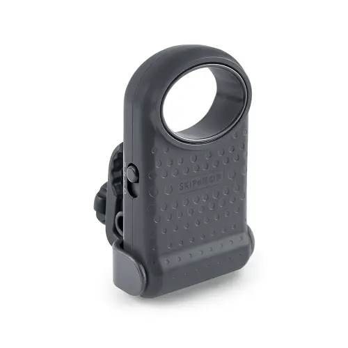 Skip Hop Portable Bladeless Stroller Fan, Adjustable 3 Speeds, Stroll & Connect, Grey