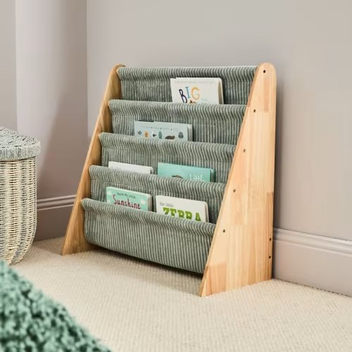Adairs Kids - Kai Cord Sage Bookshelf | Adairs