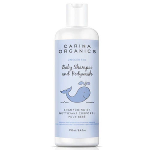 Baby Shampoo & Body Wash (Unscented) – Carina Organics