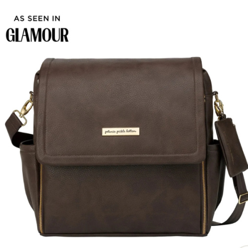 Boxy Backpack in Saddle