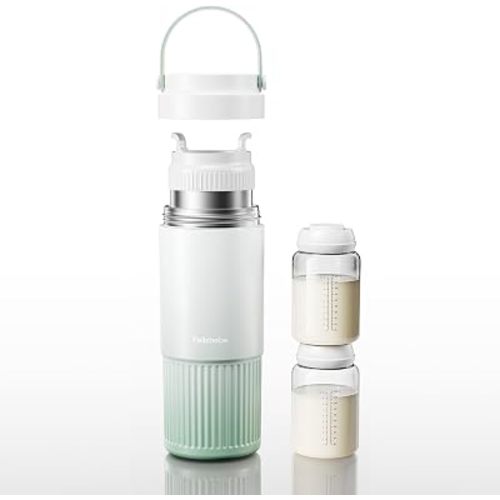 360° Double-Layer 316 Stainless Steel Breast Milk Cooler, 22oz
