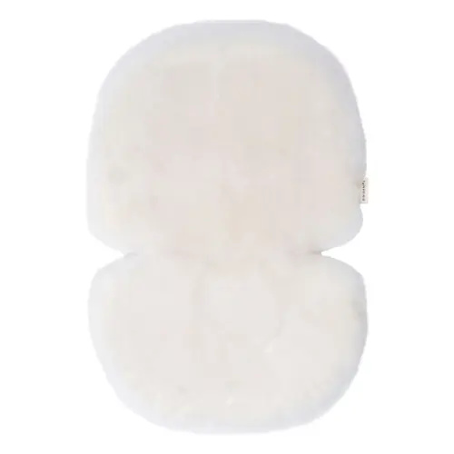 BINIBAMBA - Sheepskin for stroller and bassinet - 68x44 cm - Chalk | Smallable