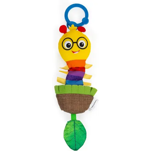 Baby Einstein Cal-a-Puller Pull & Shake Stroller Toy, Ages 0 Months and Up