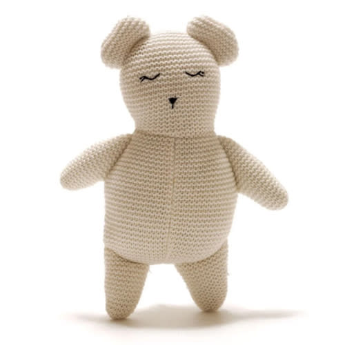 Cotton Knitted Teddy Bear