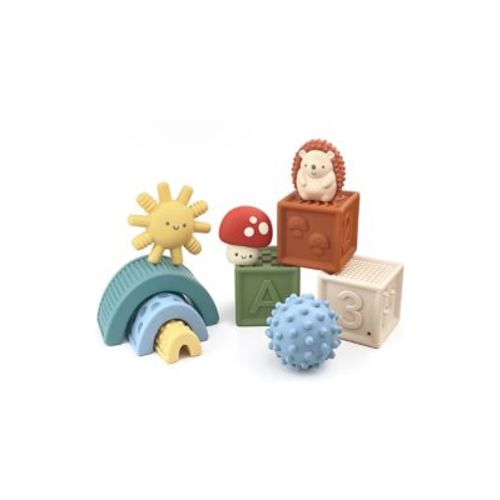 10 Piece Rotating Toy Block Set
