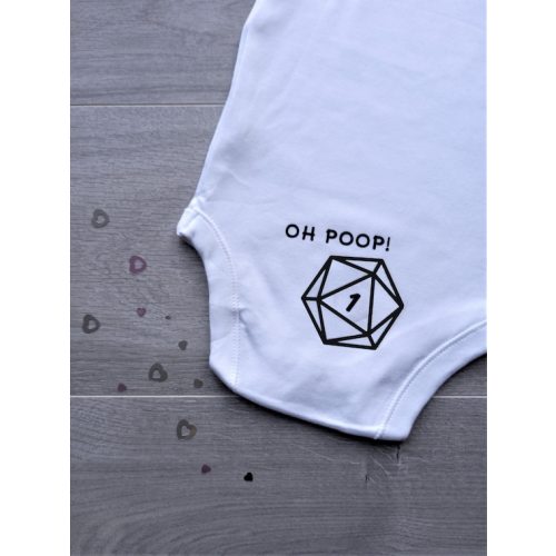 D20 Baby Vest Gold Funny, RPG D&D Themed Bodysuit - Etsy
