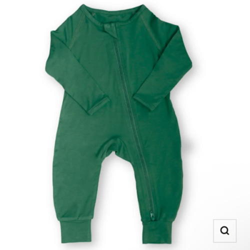 UPF 50+ Bamboo Romper Forest