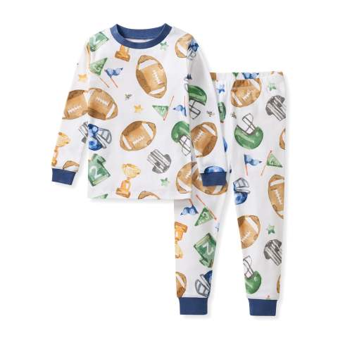 Field Goal Organic Cotton Two-Piece Pajamas – Burt's Bees Baby