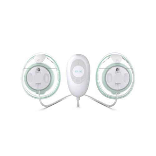 Elvie Stride Electric Breast Pump: Double Pump System, Adjustable Speed Settings, Includes Breastshields