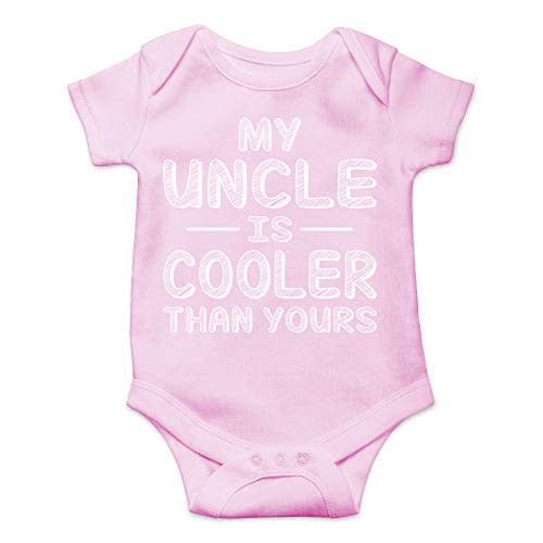 CBTwear My Uncle Is Cooler Than Yours Baby Bodysuit Adorable Romper Clothing Funny Infant Outfit