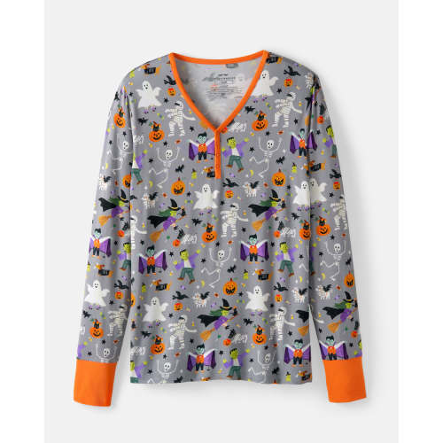 Dracula's Disco Women's Long Sleeve Pajama Top