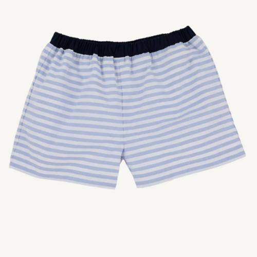 Shelton Shorts - Park City Periwinkle Stripe with Nantucket Navy Stork