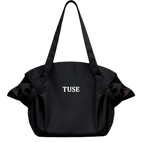 Tuse Bag 2-in-1 Convertible Tote Bag and Picnic Blanket, Water Resistant Oxford Fabric Reusable Pull-Strap Carryall for Beach, Groceries, Laundry, Travel, 1 Pack