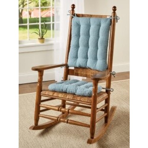 Never-Flatten Original Mountain Weave Rocking Chair Cushion Set, In 2 Sizes