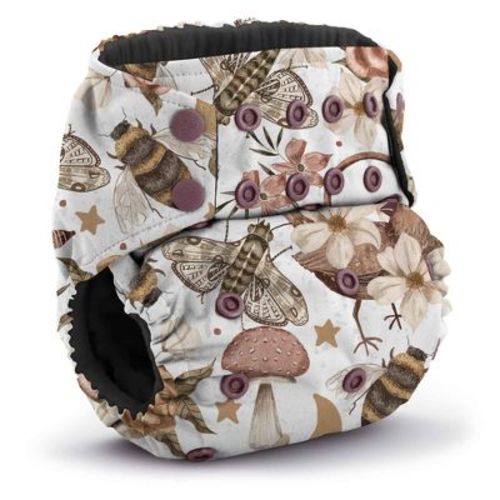 Kanga Care Rumparooz G3 OBV (Organic viscose of Bamboo Velour) One Size Pocket Cloth Diaper Bamboo Rayon Insert | Glacier Gray (6-55lbs)