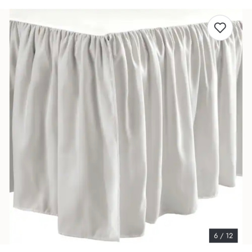 Lush Decor Ruffle Crib Skirt