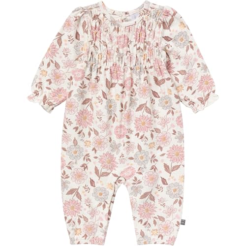 Modern Moments by Gerber baby-girls Long Sleeve Long Leg Ruffle Romper