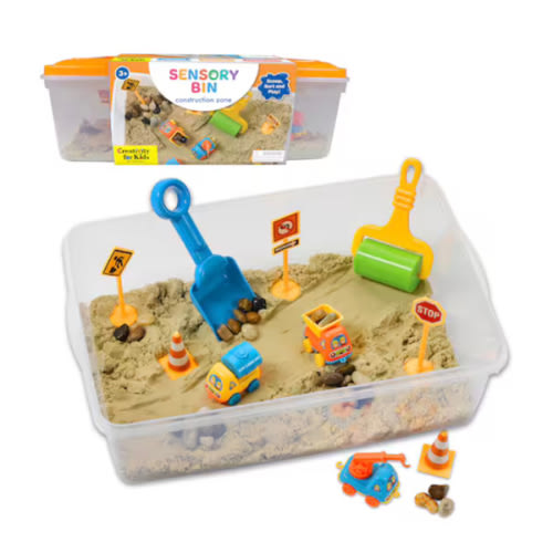 Creativity for Kids® Construction Zone Sensory Bin | Michaels