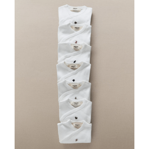 EMBROIDERED COTTON BODYSUIT SET (PACK OF 7) - See all - KIDS AND BABY - BABY | Zara Home United States of America