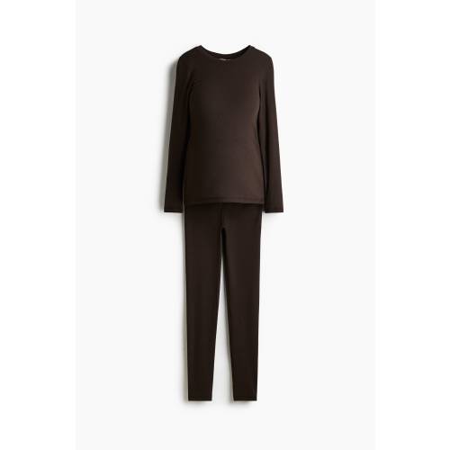 MAMA 2-PIECE RIBBED SET