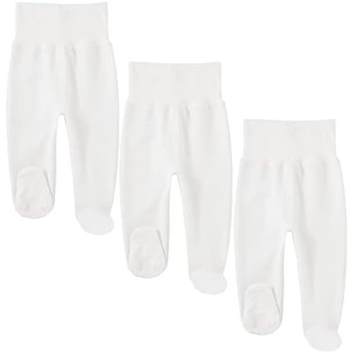Baby Footed Pants Cotton Newborn Leggings 0-12 Months
