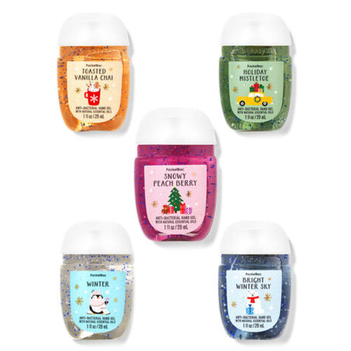 Cozy Christmas PocketBac Hand Sanitizers, 5-Pack  | Bath & Body Works