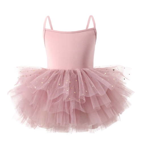 Toddler Girls Tutu Dress for Performance Ballet Leotards Sleeveless Dress Size 9-10T