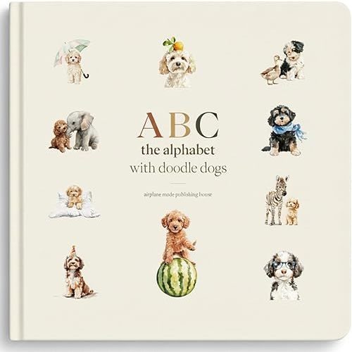 ABC: the alphabet with doodle dogs Hardcover – October 15, 2025