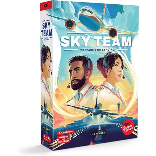 Scorpion Masqué Sky Team | Voted Game of the Year 2024 | Best 2 Player Game | Work Together to Land the Plane | Ages 14+ | 20 Minutes