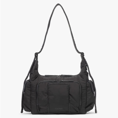 Crossbody Diaper Bag - BLACK