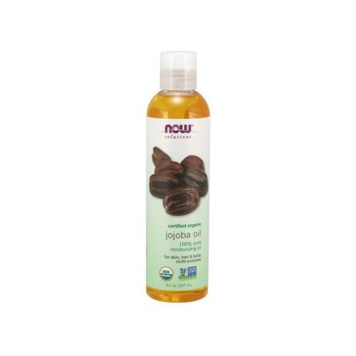 Solutions Certified Organic Jojoba Oil by Now Foods - 8 fl oz Oil
