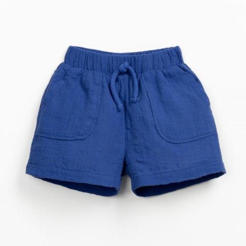 Play Up - Organic Woven Shorts - Summer Blue