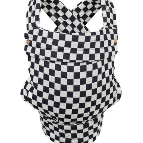 The Monarch Carrier - Ebony Check