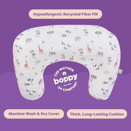 Boppy Nursing Pillow - Sand Safari Animals